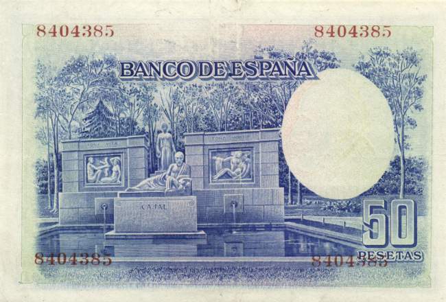 50 Pesetas 1935
